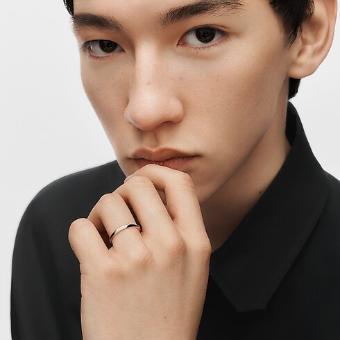 Fede nuziale LV Diamonds 2,5 mm, oro rosa Gioielli Categorie Wedding Bands | LOUIS VUITTON (Zoom prodotto)