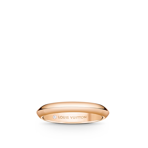 Fede nuziale LV Diamonds 3 mm, oro rosa Gioielli Categorie Wedding Bands | LOUIS VUITTON (Zoom prodotto)