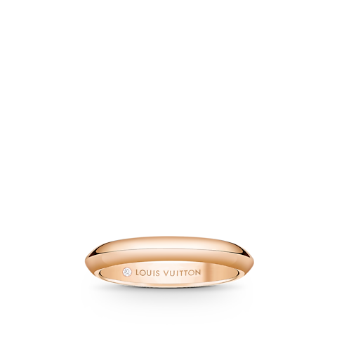 Fede nuziale LV Diamonds 3 mm, oro rosa Gioielli Categorie Wedding Bands | LOUIS VUITTON (Zoom prodotto)