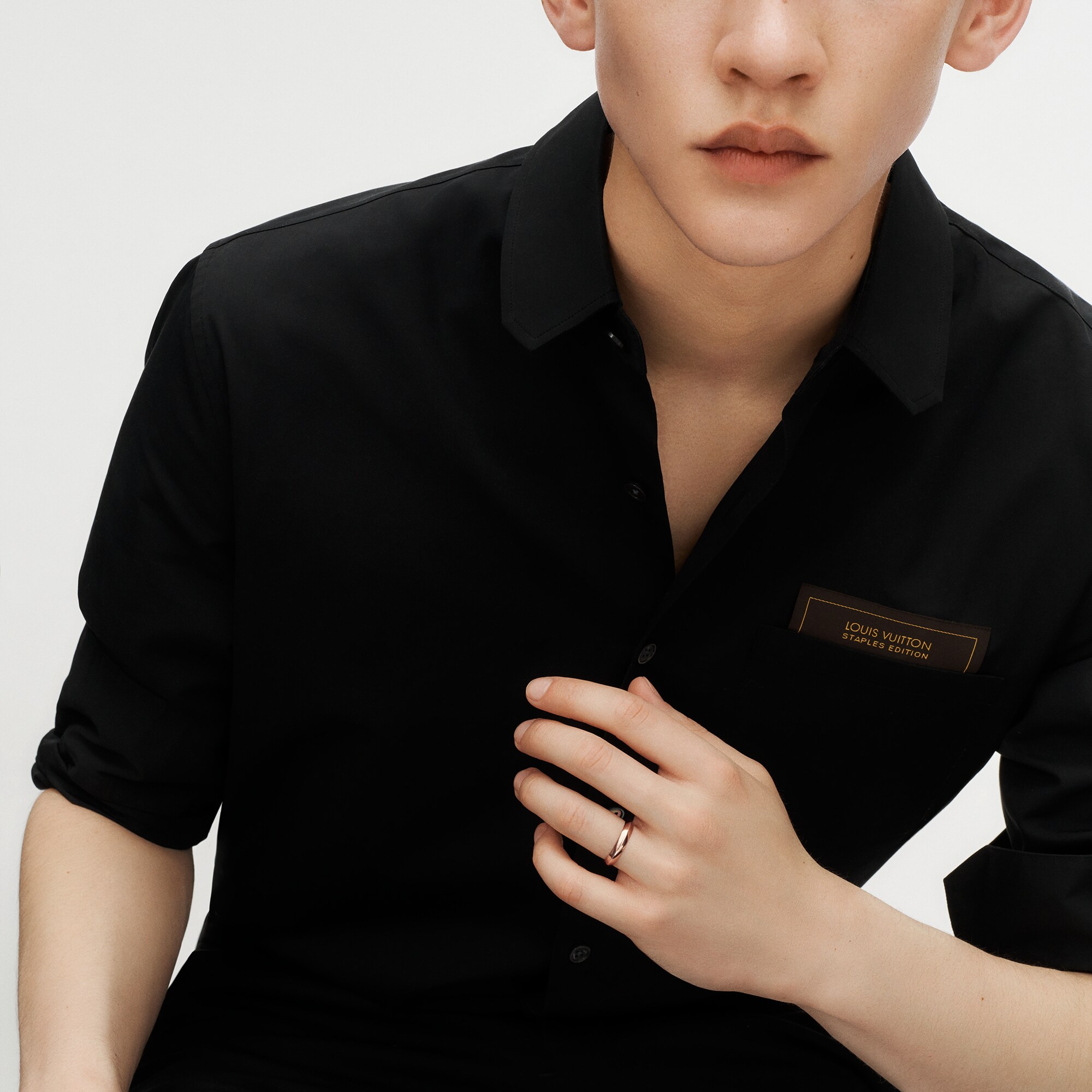 Fede nuziale LV Diamonds 4 mm, oro rosa  Gioielli Categorie Wedding Bands | LOUIS VUITTON (Zoom prodotto)