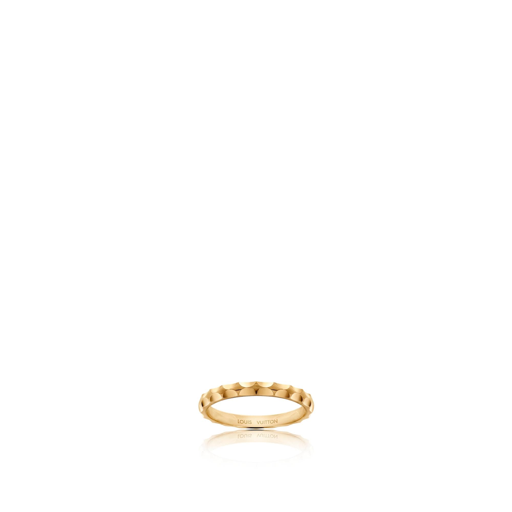 Fede nuziale Monogram Infini in oro giallo  Gioielli Categorie Gioielli Personalizzati | LOUIS VUITTON (Zoom prodotto)