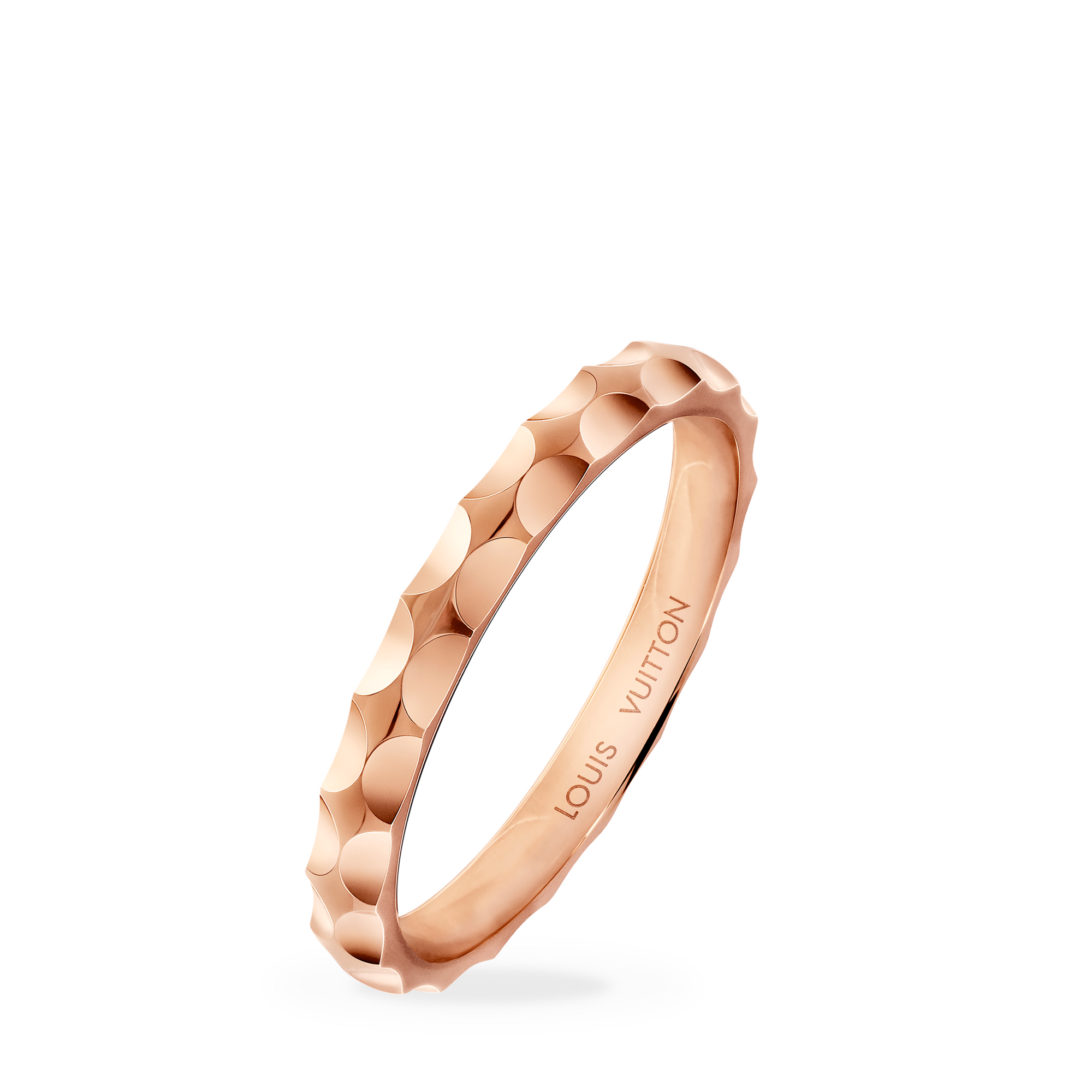 Fede nuziale Monogram Infini in oro rosa  Gioielli Categorie Gioielli Personalizzati | LOUIS VUITTON (Zoom prodotto)