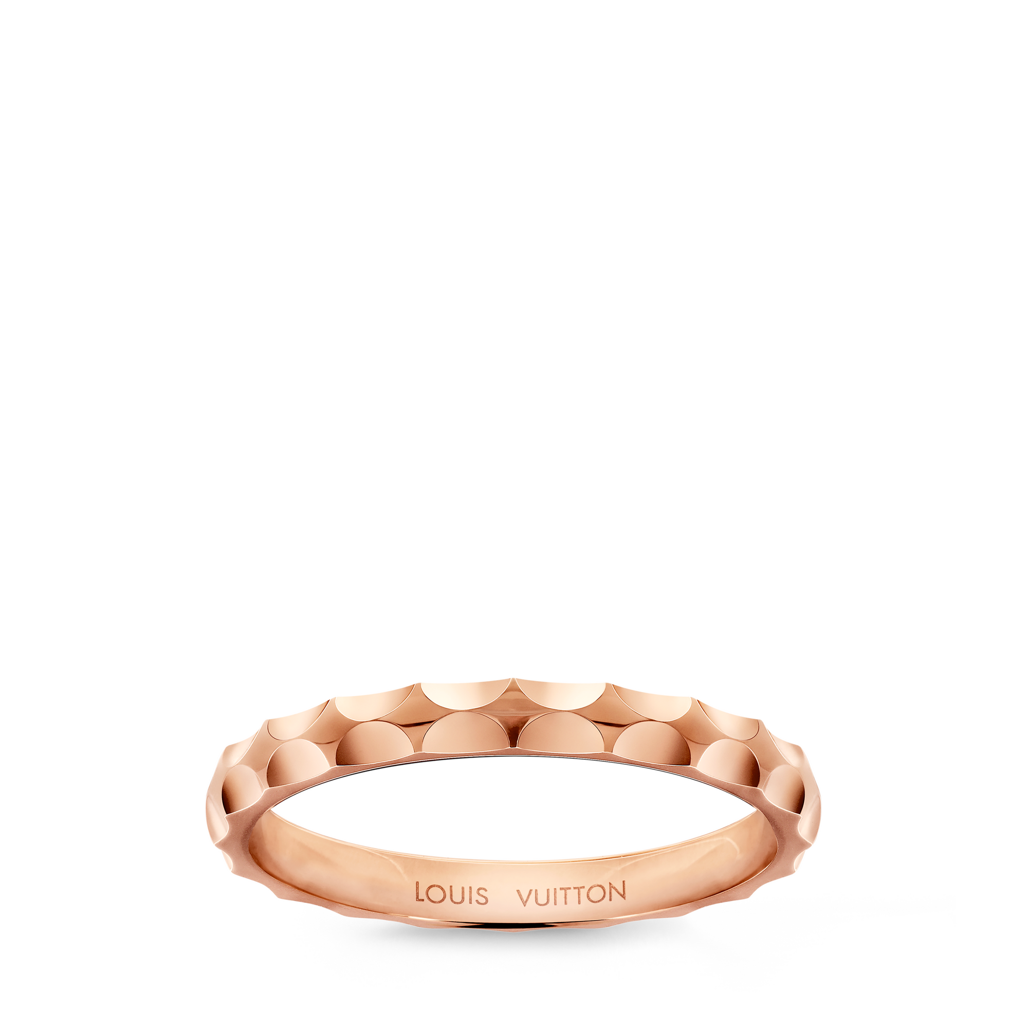 Fede nuziale Monogram Infini in oro rosa  Gioielli Categorie Gioielli Personalizzati | LOUIS VUITTON (Zoom prodotto)
