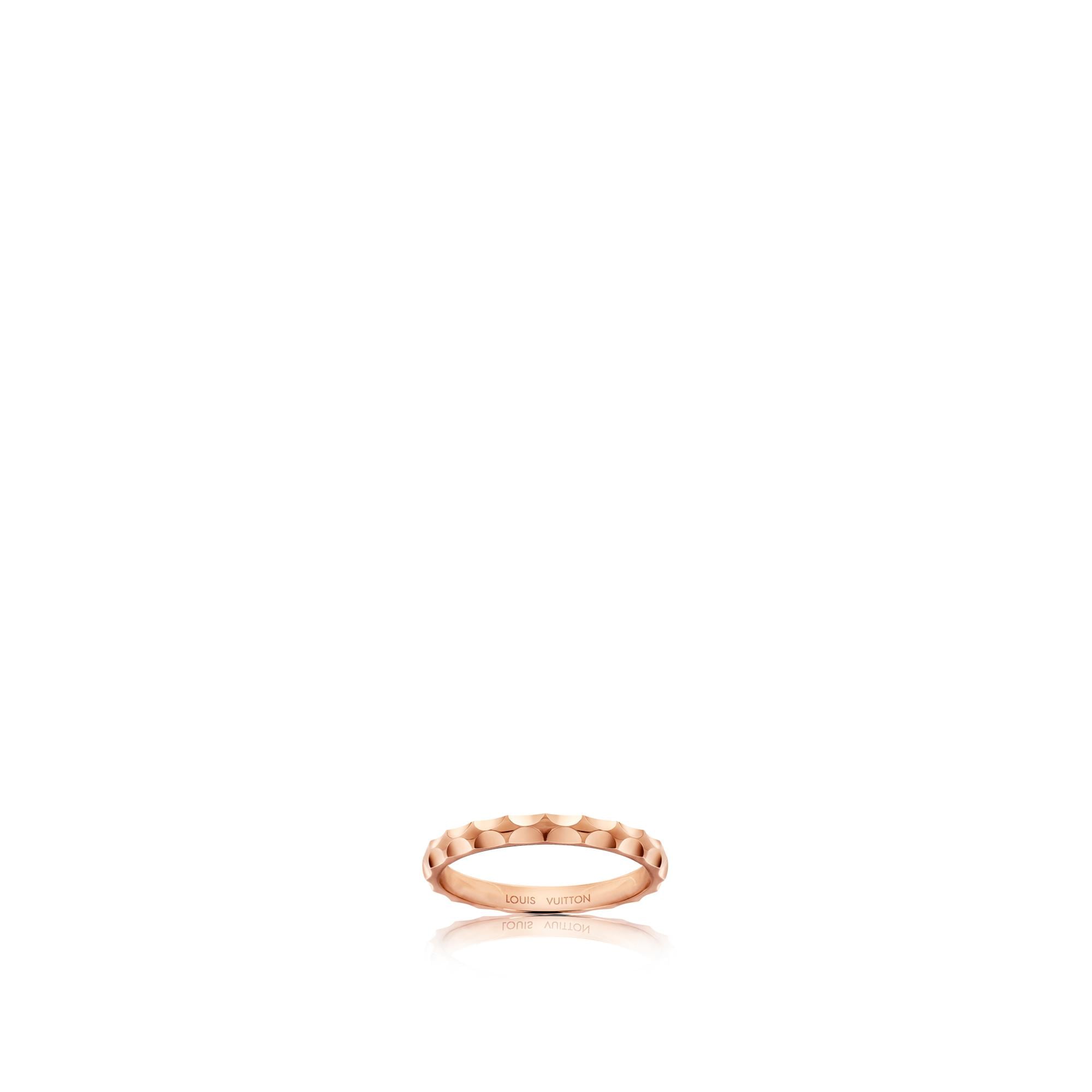 Fede nuziale Monogram Infini in oro rosa  Gioielli Categorie Gioielli Personalizzati | LOUIS VUITTON (Zoom prodotto)