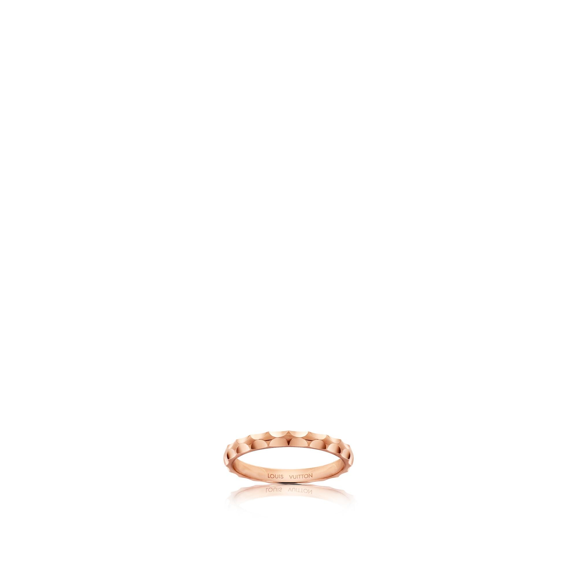 Fede nuziale Monogram Infini in oro rosa  Gioielli Categorie Gioielli Personalizzati | LOUIS VUITTON (Zoom prodotto)
