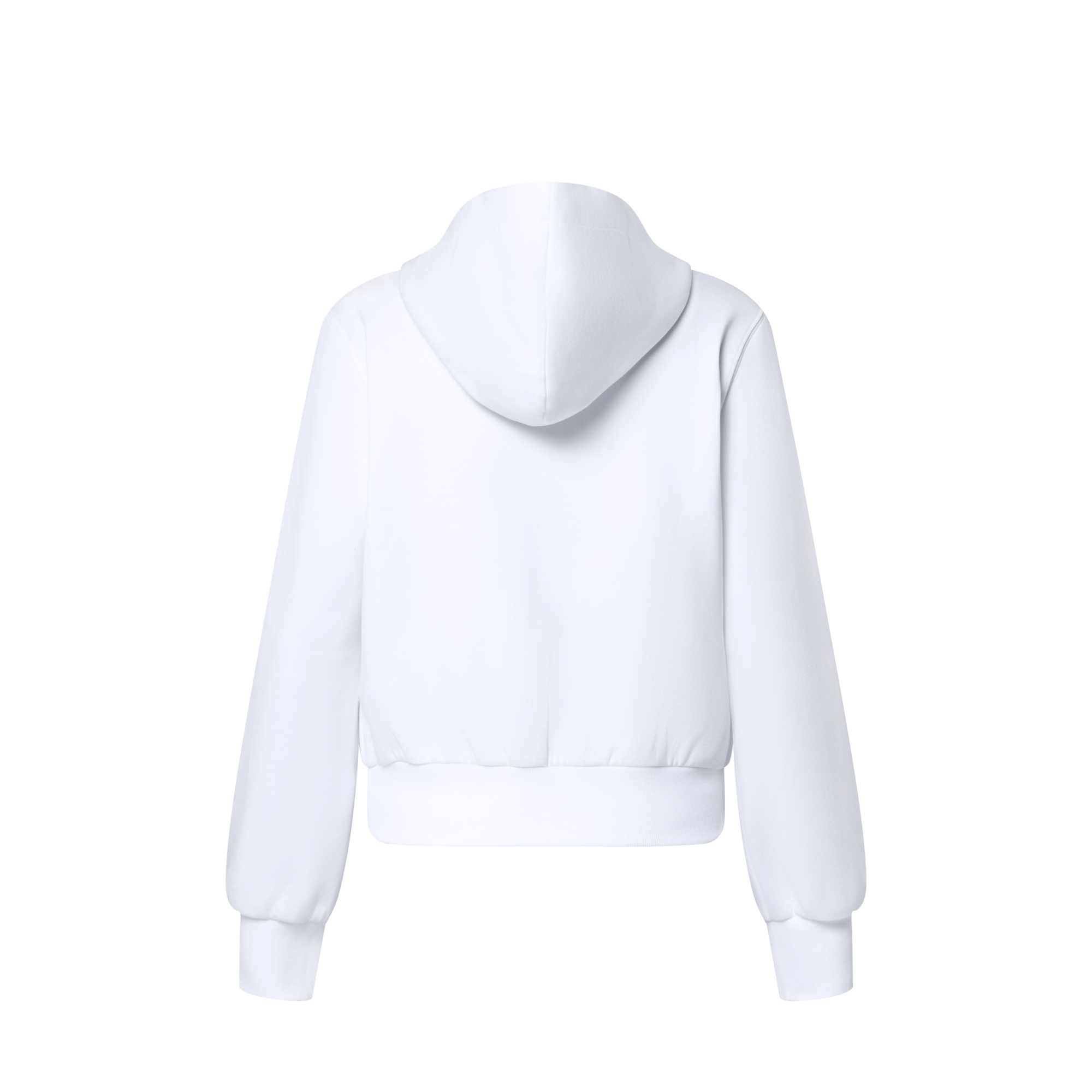 Felpa con dettagli in pelle e cappuccio  Donna Abbigliamento Camicie e T-Shirt | LOUIS VUITTON (Zoom prodotto)
