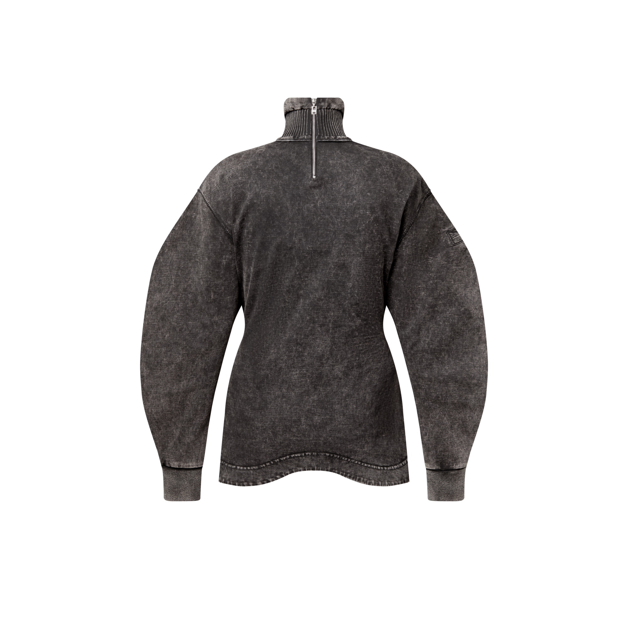 Felpa con orlo arrotondato  Donna Abbigliamento Camicie e T-Shirt | LOUIS VUITTON (Zoom prodotto)