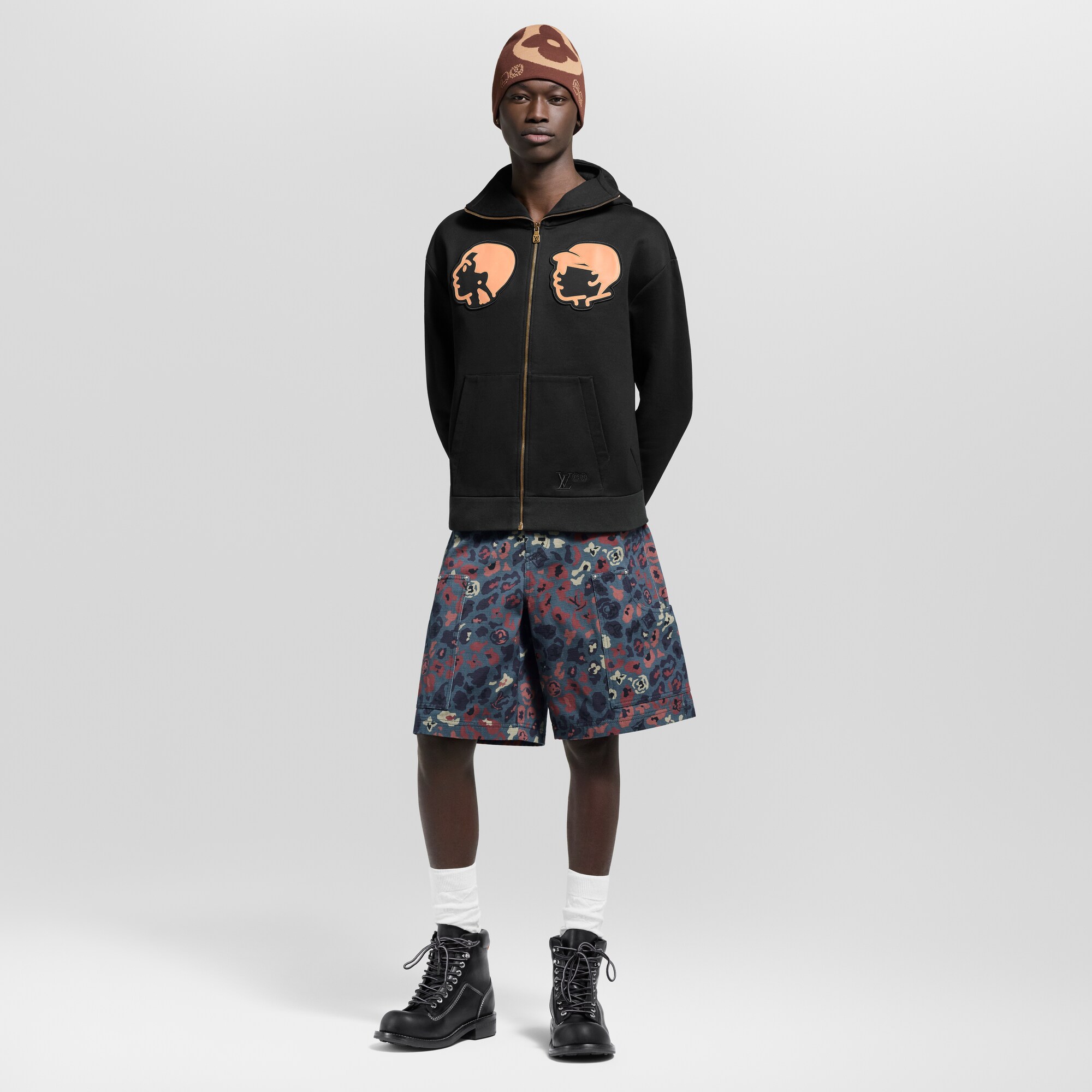 Felpa con zip e cappuccio  Uomo Abbigliamento Tutti i Capi di Abbigliamento | LOUIS VUITTON (Zoom prodotto)