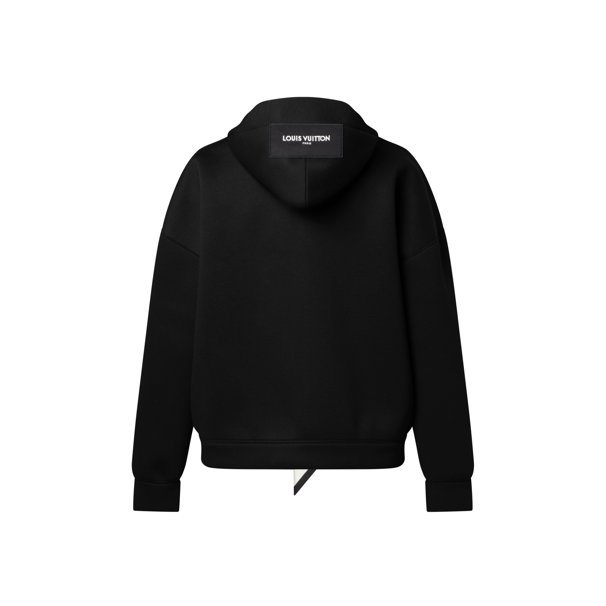 Felpa con zip, inserti di foulard con motivo Monogram e cappuccio  Donna Abbigliamento Camicie e T-Shirt | LOUIS VUITTON (Zoom prodotto)