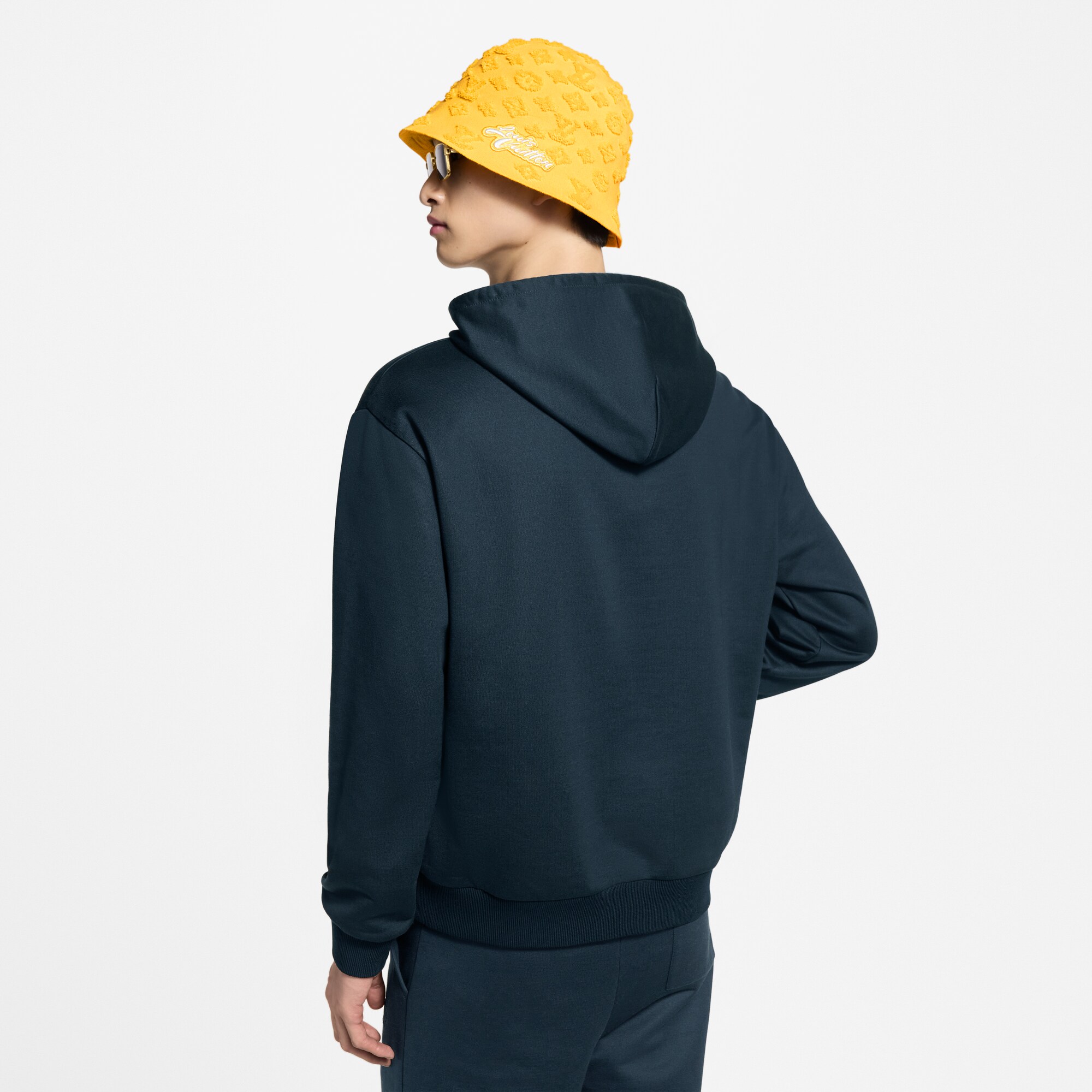 Felpa in misto seta con motivo iconico  Uomo Abbigliamento Maglieria e Felpe | LOUIS VUITTON (Zoom prodotto)