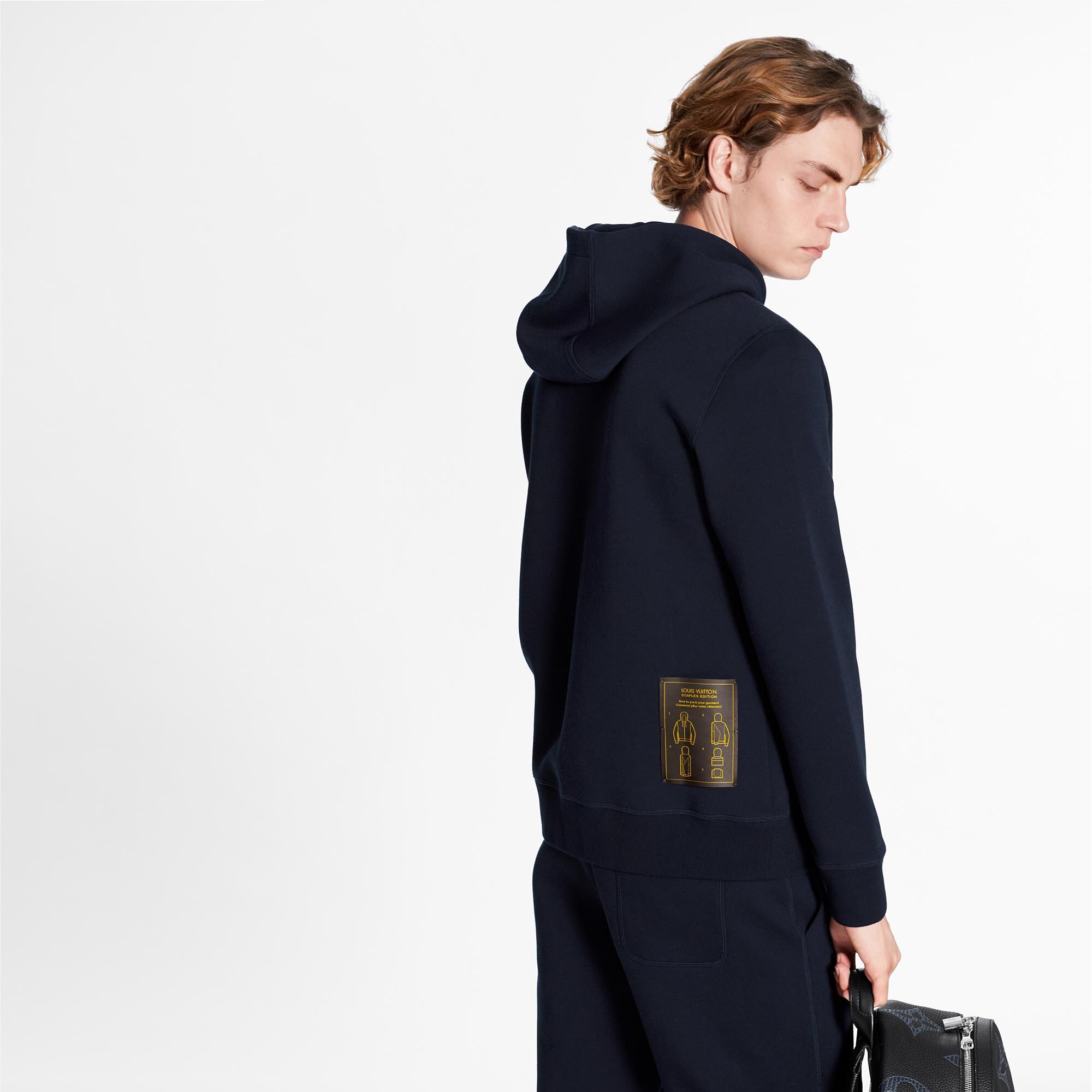 Felpa reversibile con cappuccio Travel Kit  Uomo Abbigliamento Maglieria e Felpe | LOUIS VUITTON (Zoom prodotto)