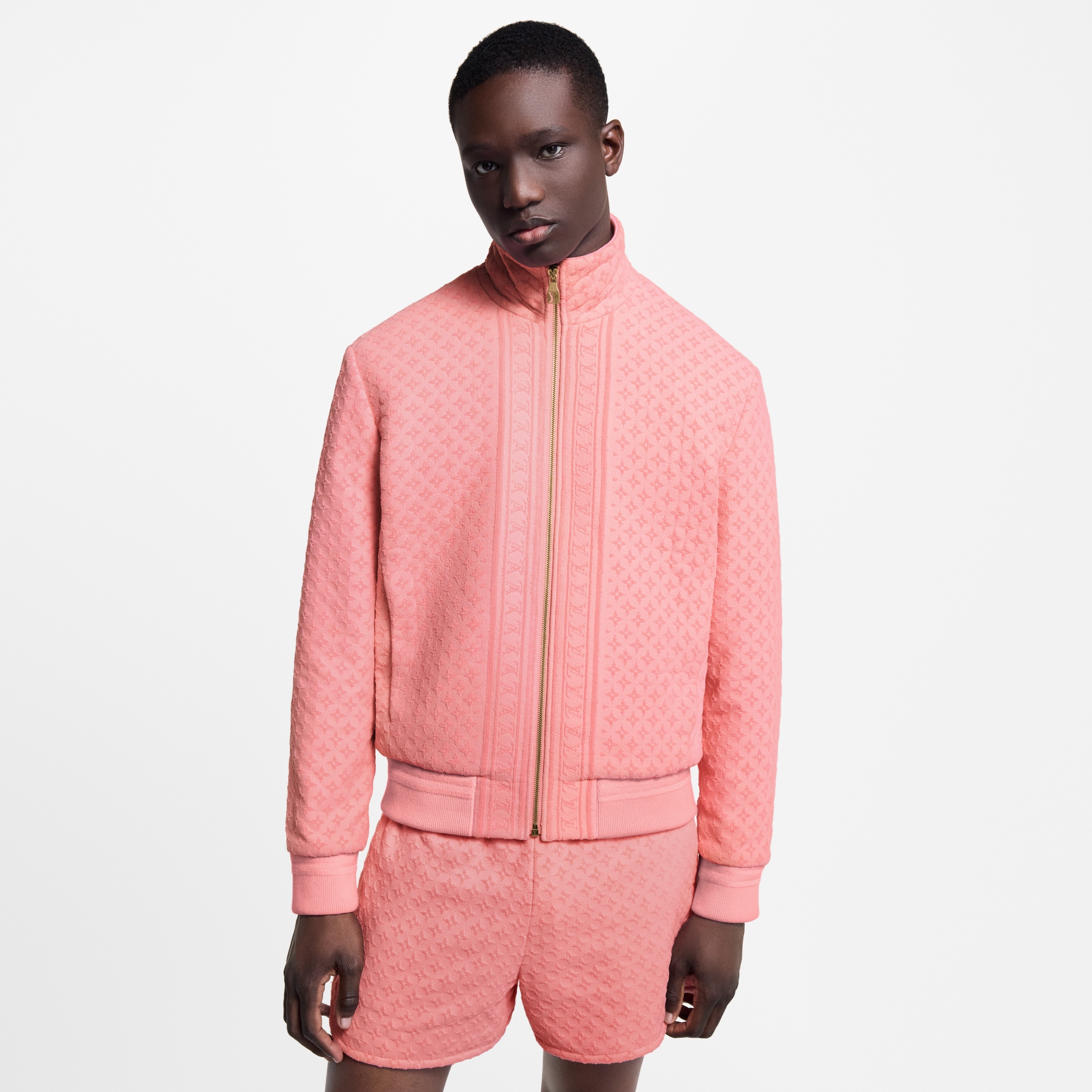 Felpa sportiva in spugna  Uomo Abbigliamento Capispalla e Cappotti | LOUIS VUITTON (Zoom prodotto)
