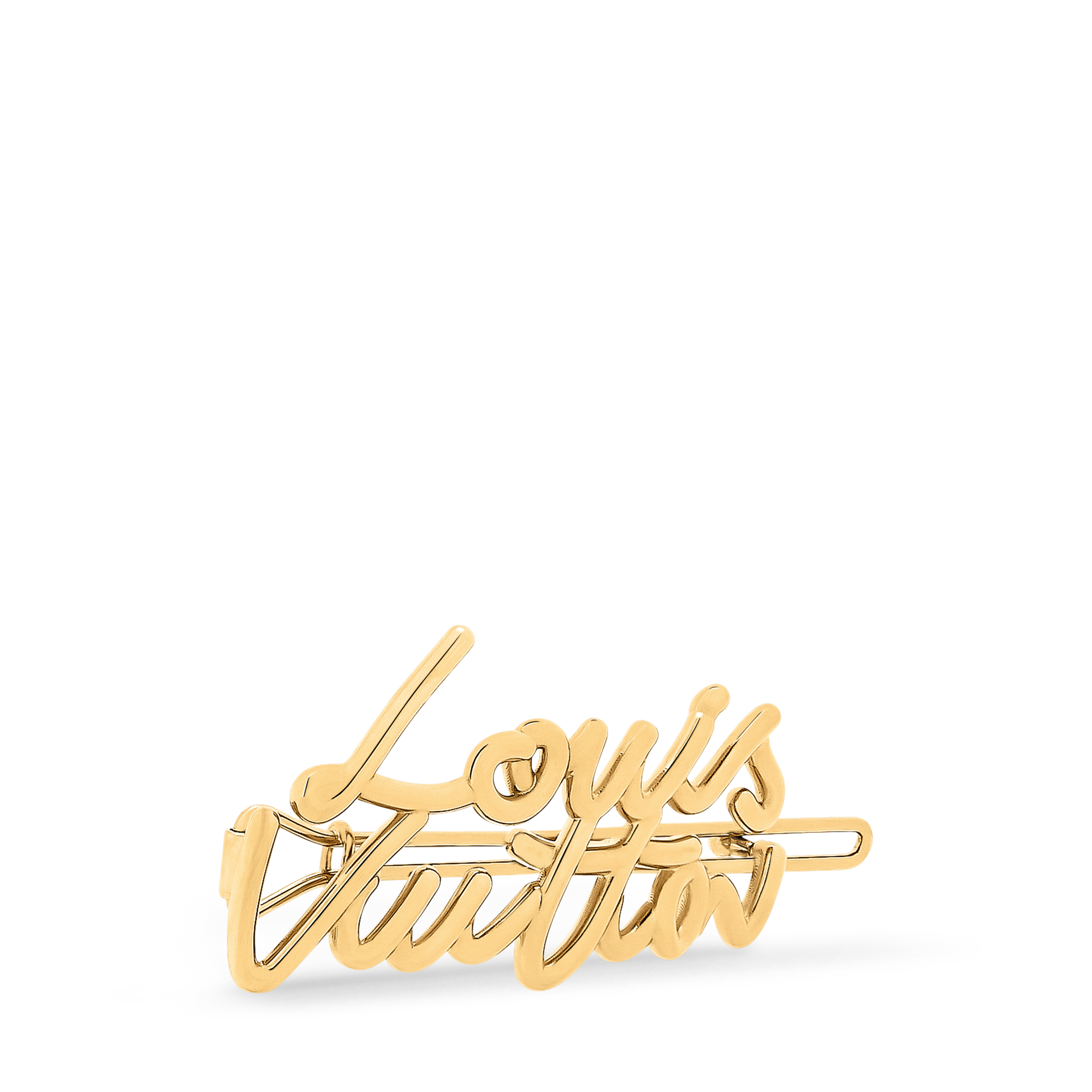 Fermaglio per capelli LV Script S00 Donna Accessori Accessori per Capelli | LOUIS VUITTON (Zoom prodotto)