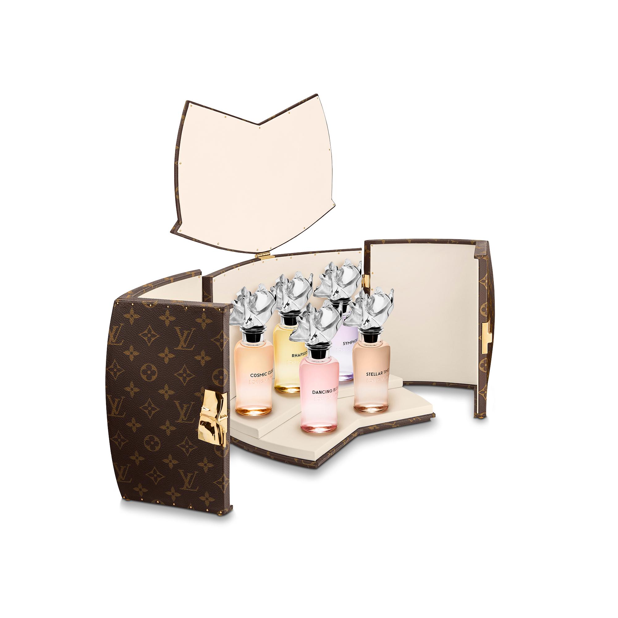 Flaconnier Les Extraits Tela Monogram Bauli, Viaggio e Casa Bauli e Contenitori Coffret | LOUIS VUITTON (Zoom prodotto)