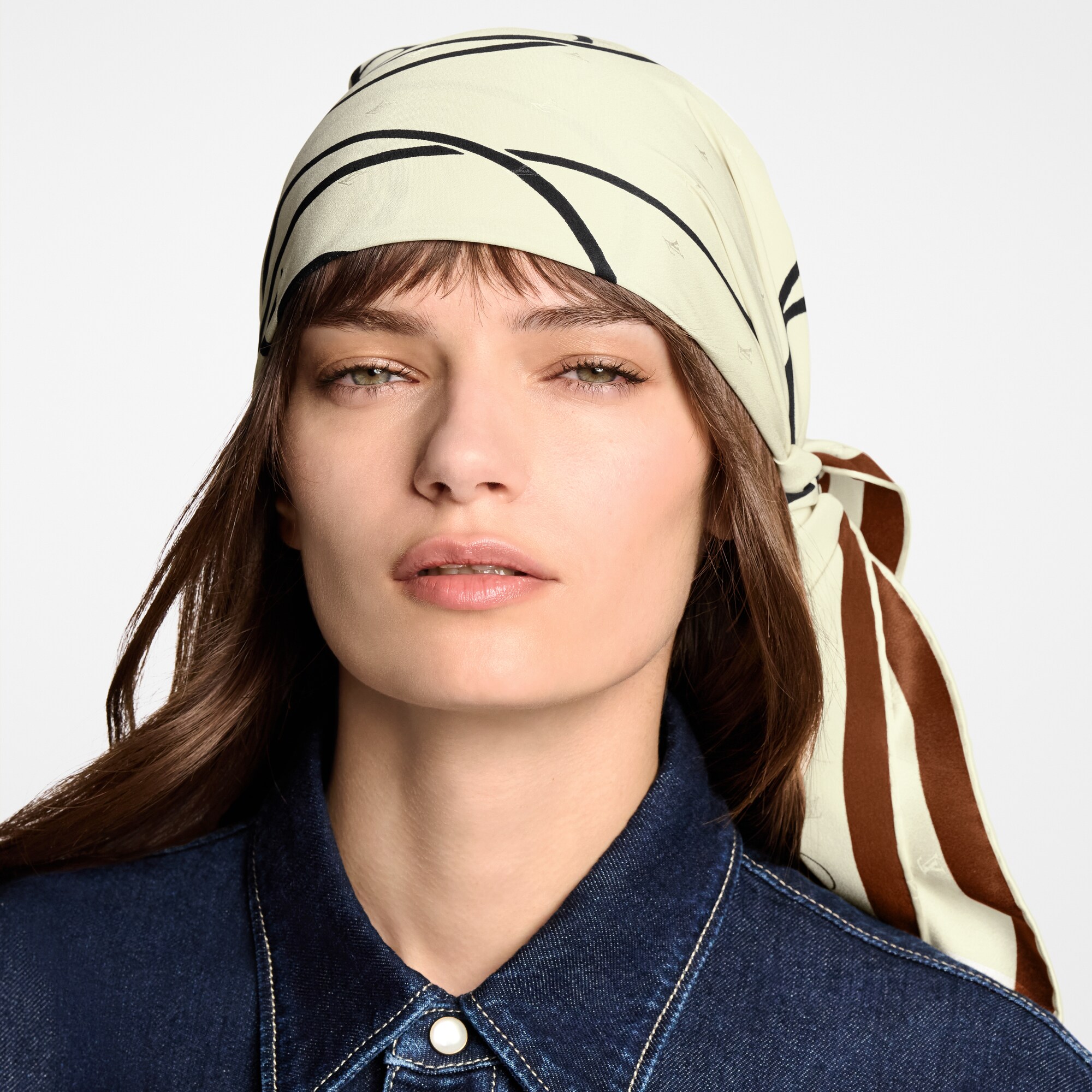 Foulard Chemin Faisant By Andrée Putman 90 S00 Donna Accessori Foulard in seta e Bandeaux | LOUIS VUITTON (Zoom prodotto)