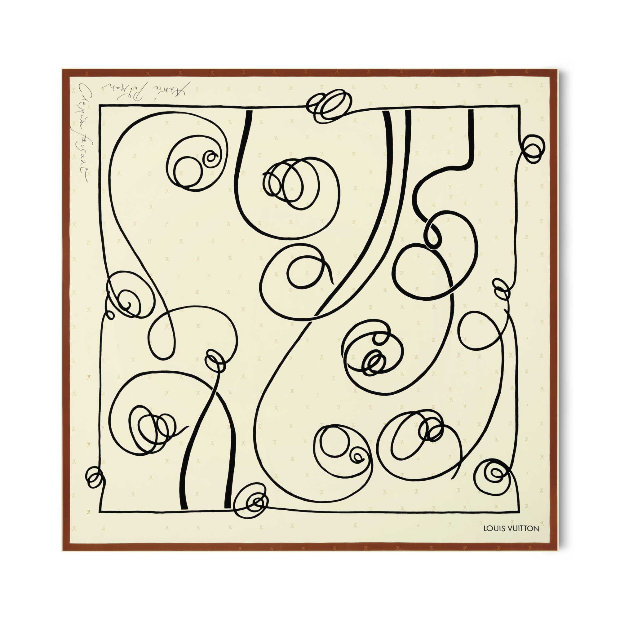 Foulard Chemin Faisant By Andrée Putman 90 S00 Donna Accessori Foulard in seta e Bandeaux | LOUIS VUITTON (Zoom prodotto)