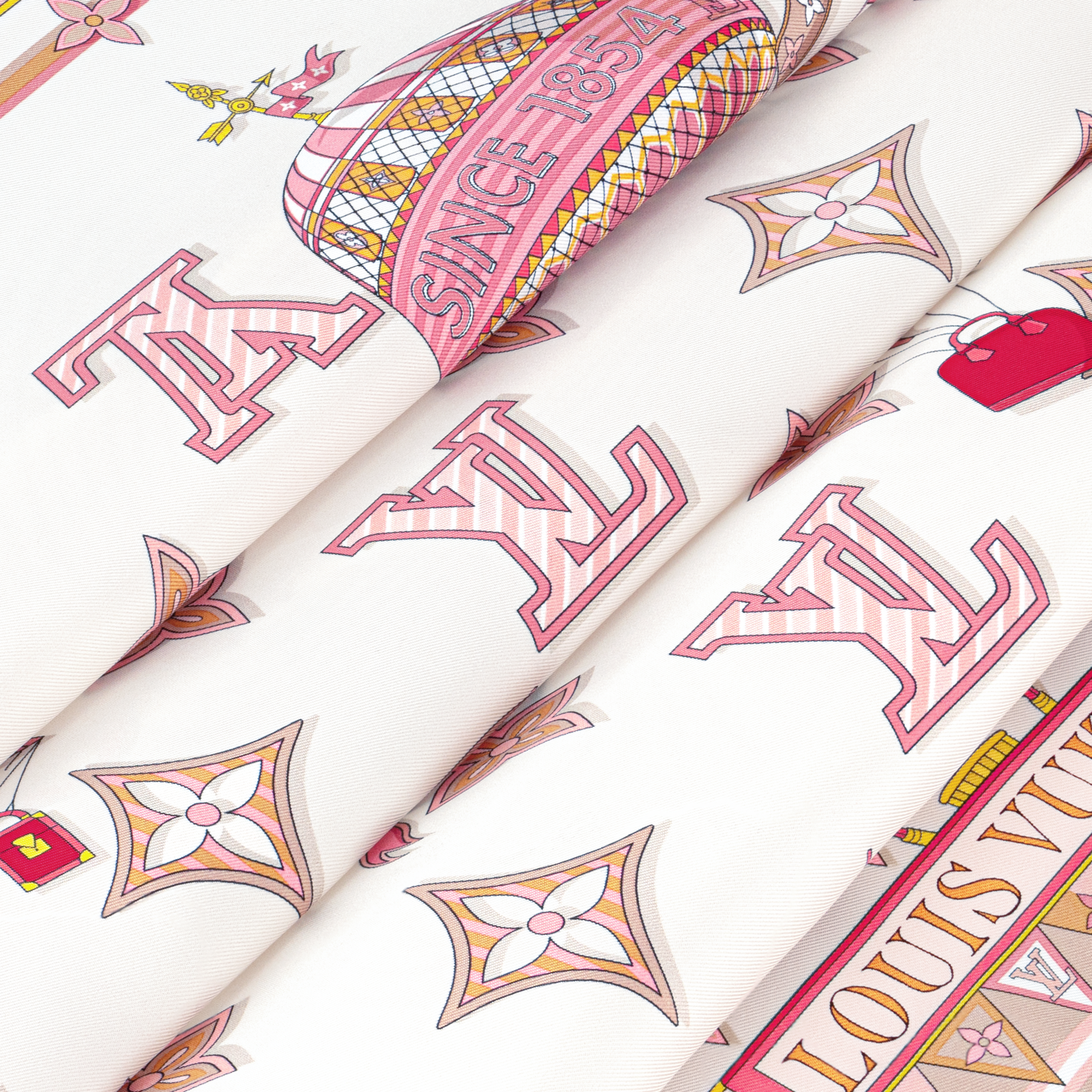 Foulard From The Cloud 70 S00 Donna Accessori Foulard in seta e Bandeaux | LOUIS VUITTON (Zoom prodotto)