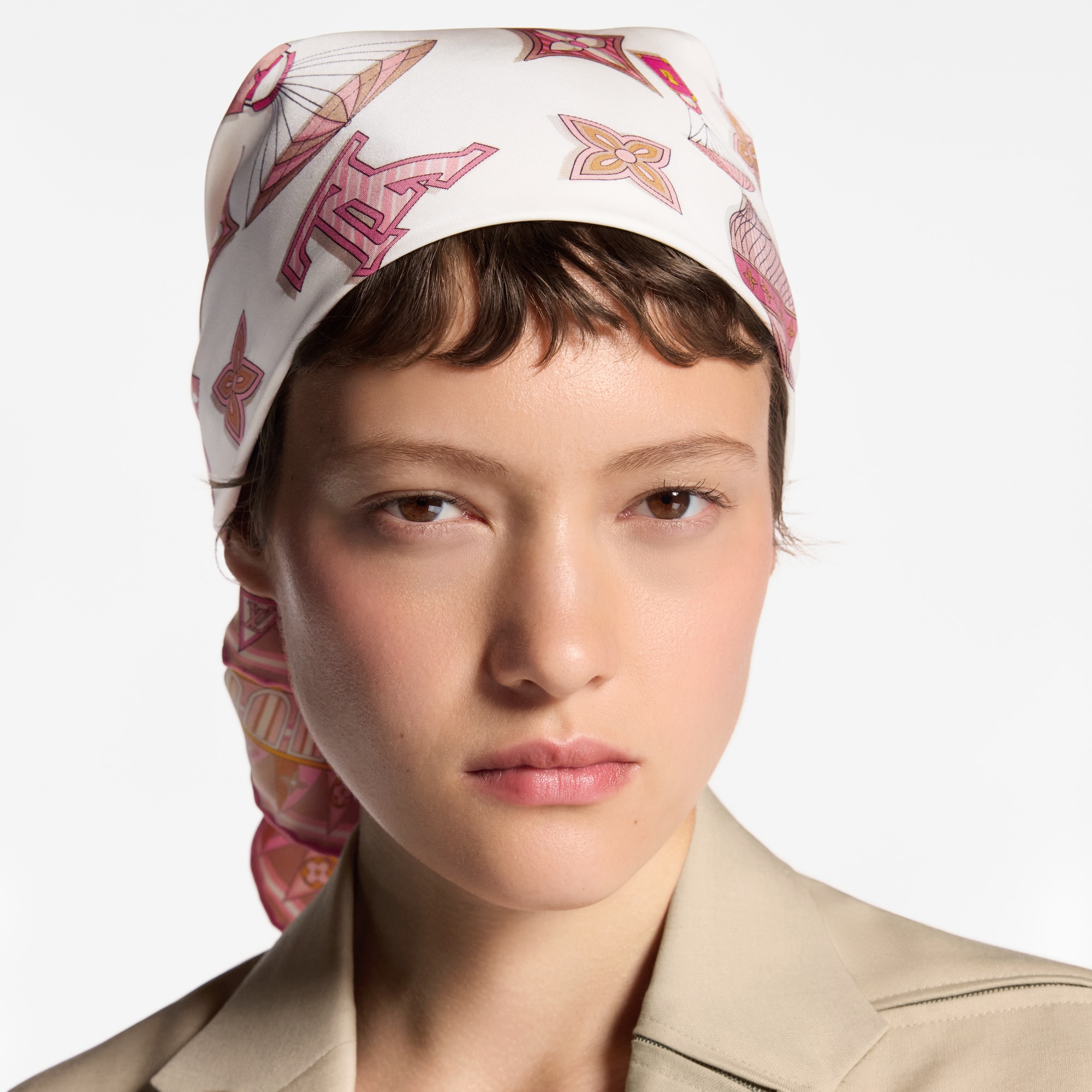 Foulard From The Cloud 70 S00 Donna Accessori Foulard in seta e Bandeaux | LOUIS VUITTON (Zoom prodotto)