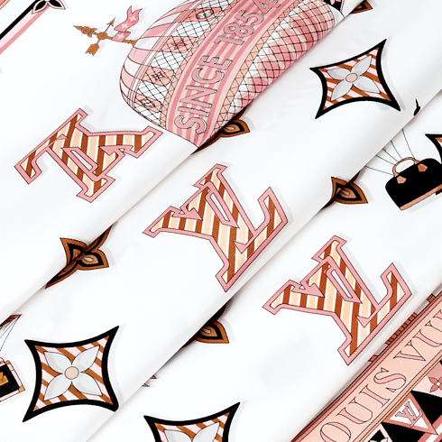 Foulard From The Cloud 70 S00 Donna Accessori Foulard in seta e Bandeaux | LOUIS VUITTON (Zoom prodotto)