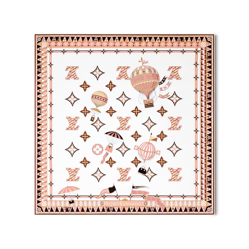 Foulard From The Cloud 70 S00 Donna Accessori Foulard in seta e Bandeaux | LOUIS VUITTON (Zoom prodotto)