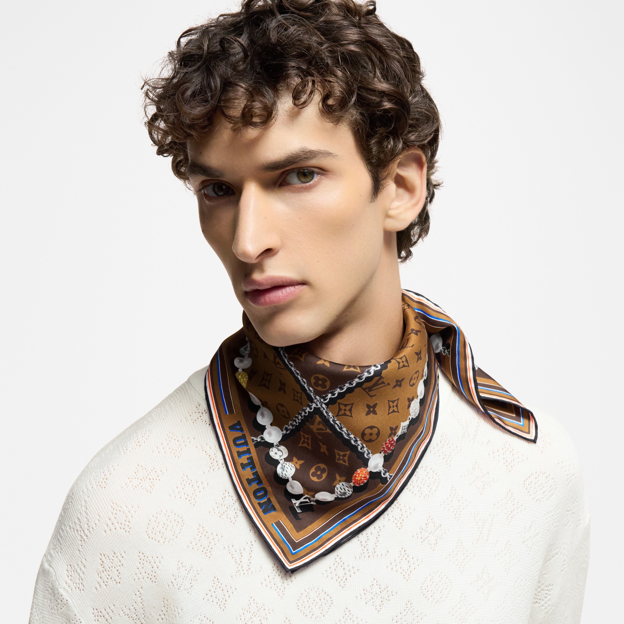 Scarf Foulard Firmati Foulard Sciarpe 813 Silk Scarf Sciarpa In