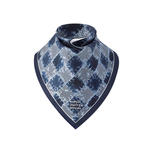 Foulard in seta Splash Damier S00 Uomo Accessori Seta e bandane | LOUIS VUITTON (Zoom prodotto)