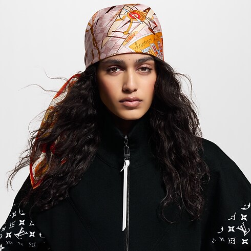 Foulard Jeu De Voyage 90 S00 Donna Accessori Foulard in seta e Bandeaux | LOUIS VUITTON (Zoom prodotto)