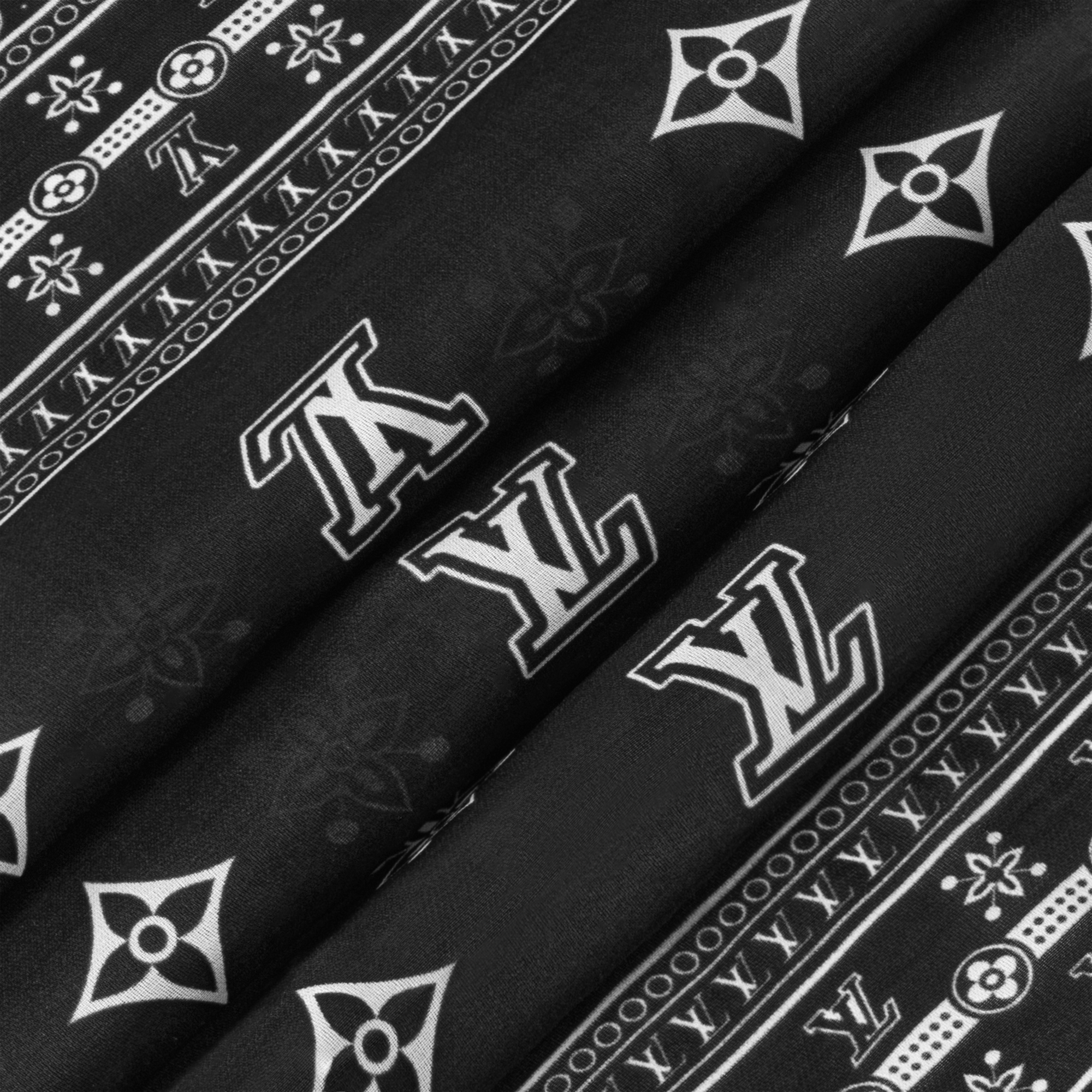 Foulard LV Bandana 55 S00 Donna Accessori Foulard in seta e Bandeaux | LOUIS VUITTON (Zoom prodotto)