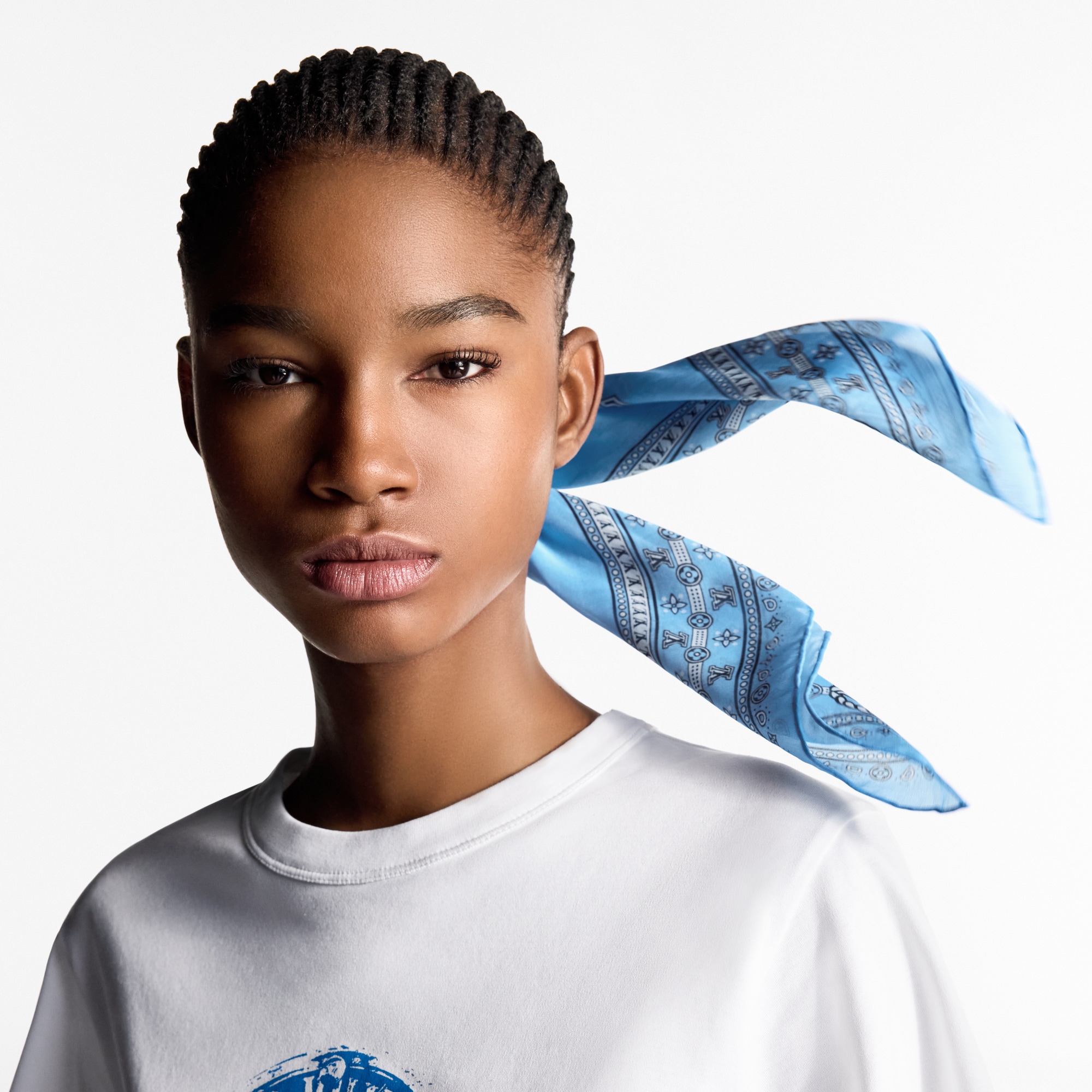 Foulard LV Bandana 55 S00 Donna Accessori Foulard in seta e Bandeaux | LOUIS VUITTON (Zoom prodotto)