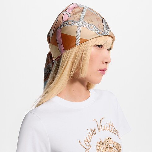 Foulard LV Classic Strap 90 S00 Donna Accessori Foulard in seta e Bandeaux | LOUIS VUITTON (Zoom prodotto)