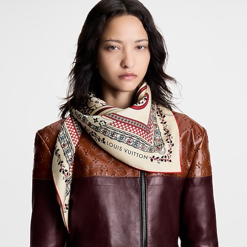 Foulard LV Medieval Flowers 90 S00 Donna Accessori Foulard in seta e Bandeaux | LOUIS VUITTON (Zoom prodotto)