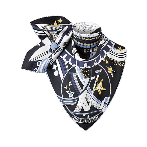 Foulard LV Star Sign 90 S00 Donna Accessori Foulard in seta e Bandeaux | LOUIS VUITTON (Zoom prodotto)
