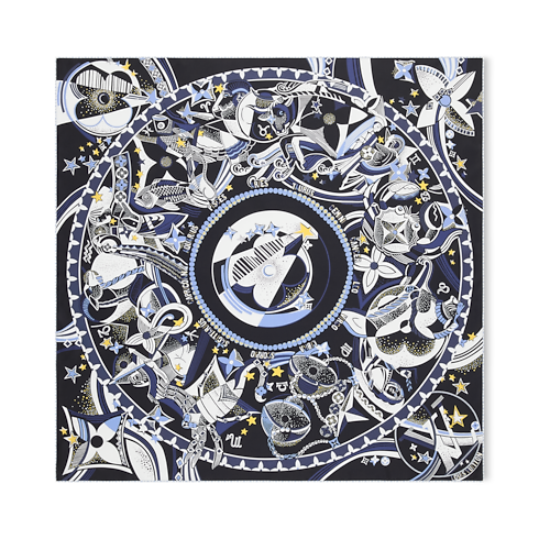 Foulard LV Star Sign 90 S00 Donna Accessori Foulard in seta e Bandeaux | LOUIS VUITTON (Zoom prodotto)