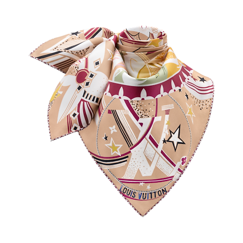 Foulard LV Star Sign 90 S00 Donna Accessori Foulard in seta e Bandeaux | LOUIS VUITTON (Zoom prodotto)