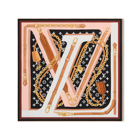 Foulard LV Strap 70 S00 Donna Accessori Foulard in seta e Bandeaux | LOUIS VUITTON (Zoom prodotto)