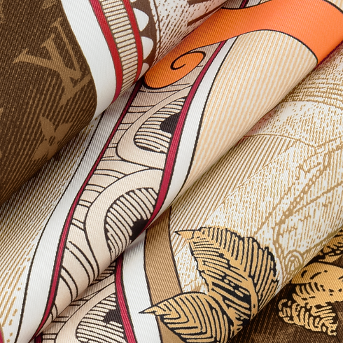 Foulard Malles Merveilleuses 90 S00 Donna Accessori Foulard in seta e Bandeaux | LOUIS VUITTON (Zoom prodotto)