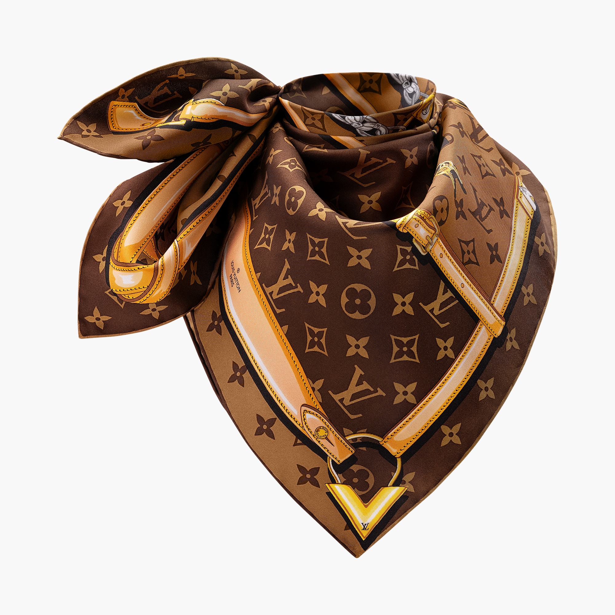 Foulard Monogram Confidential 90 S00 Accessori LOUIS VUITTON