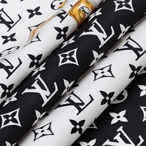 Foulard Monogram Confidential 90 S00 Donna Accessori Foulard in seta e Bandeaux | LOUIS VUITTON (Zoom prodotto)