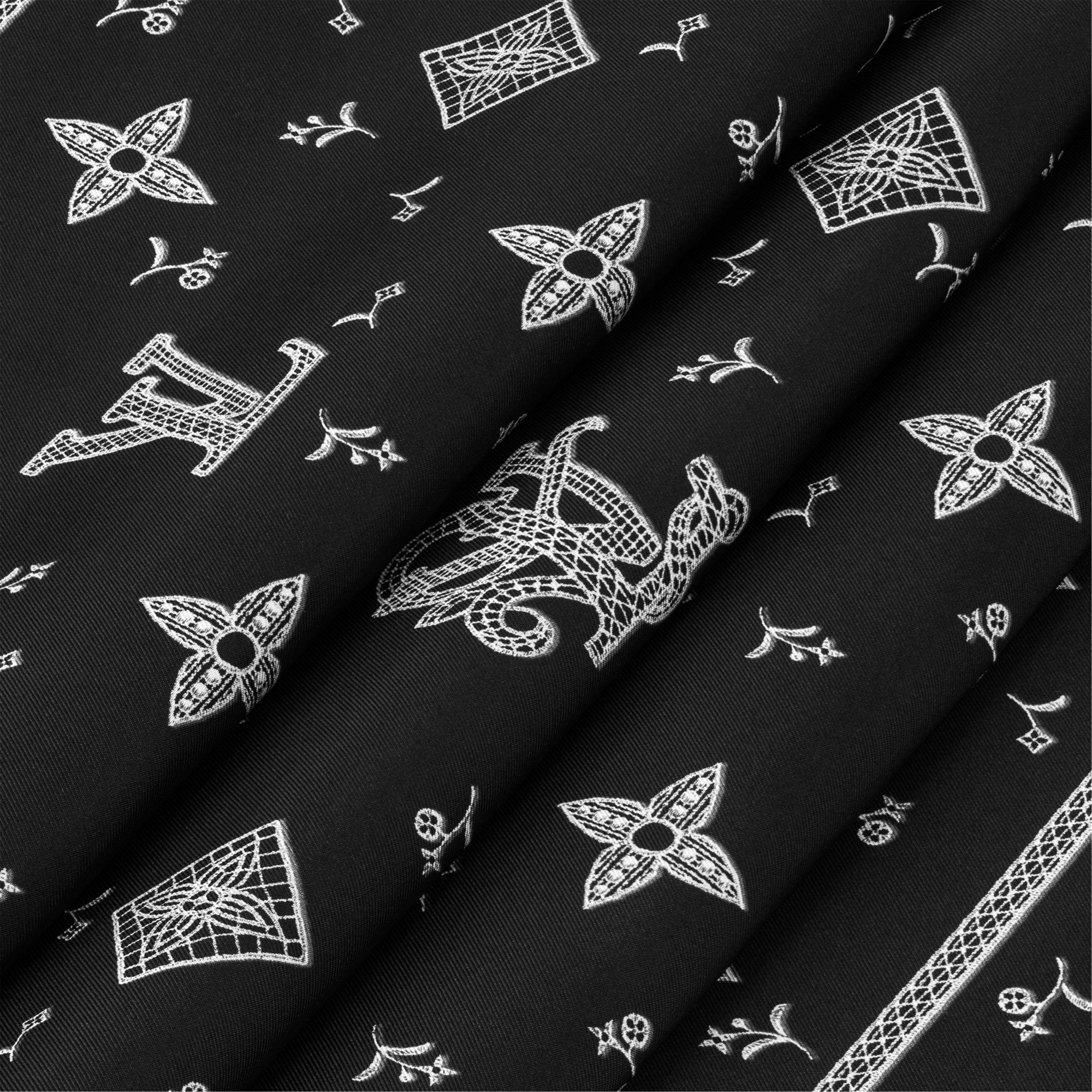 Foulard Monogram Romance 70 S00 Donna Accessori Foulard in seta e Bandeaux | LOUIS VUITTON (Zoom prodotto)