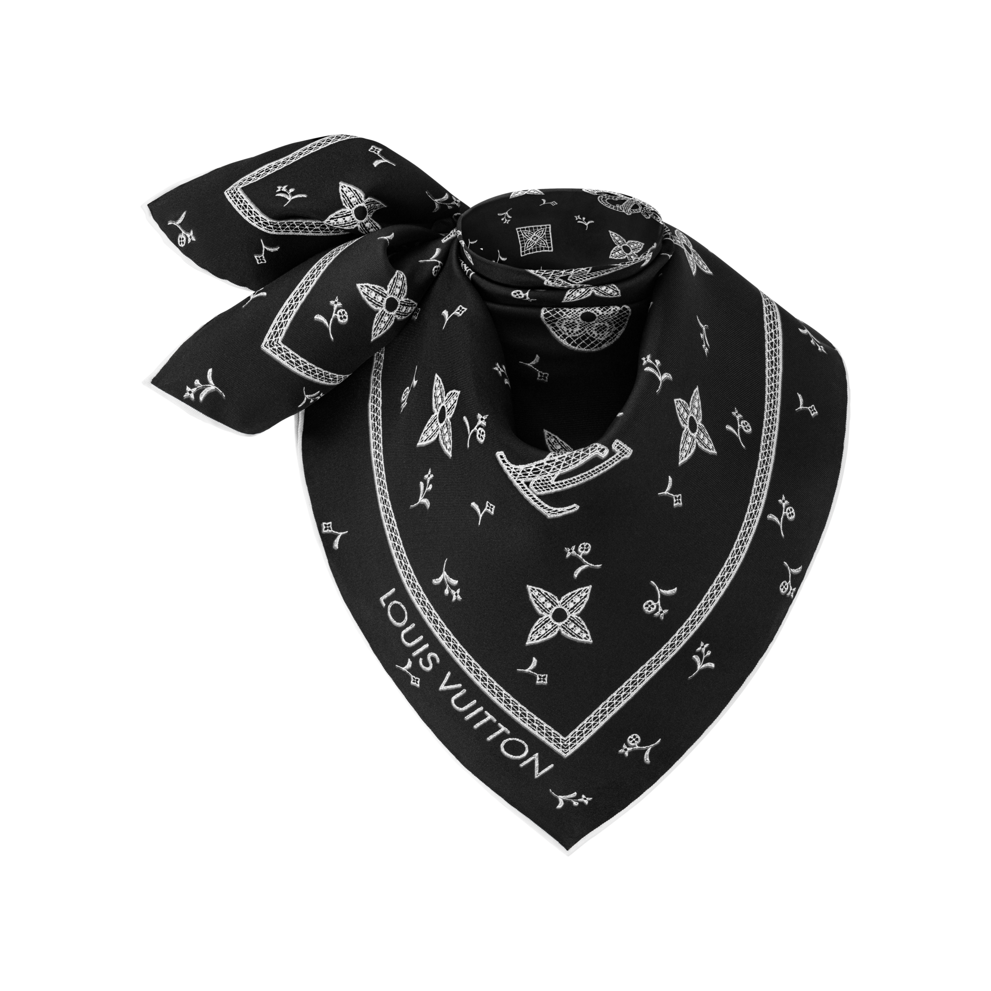 Foulard Monogram Romance 70 S00 Donna Accessori Foulard in seta e Bandeaux | LOUIS VUITTON (Zoom prodotto)