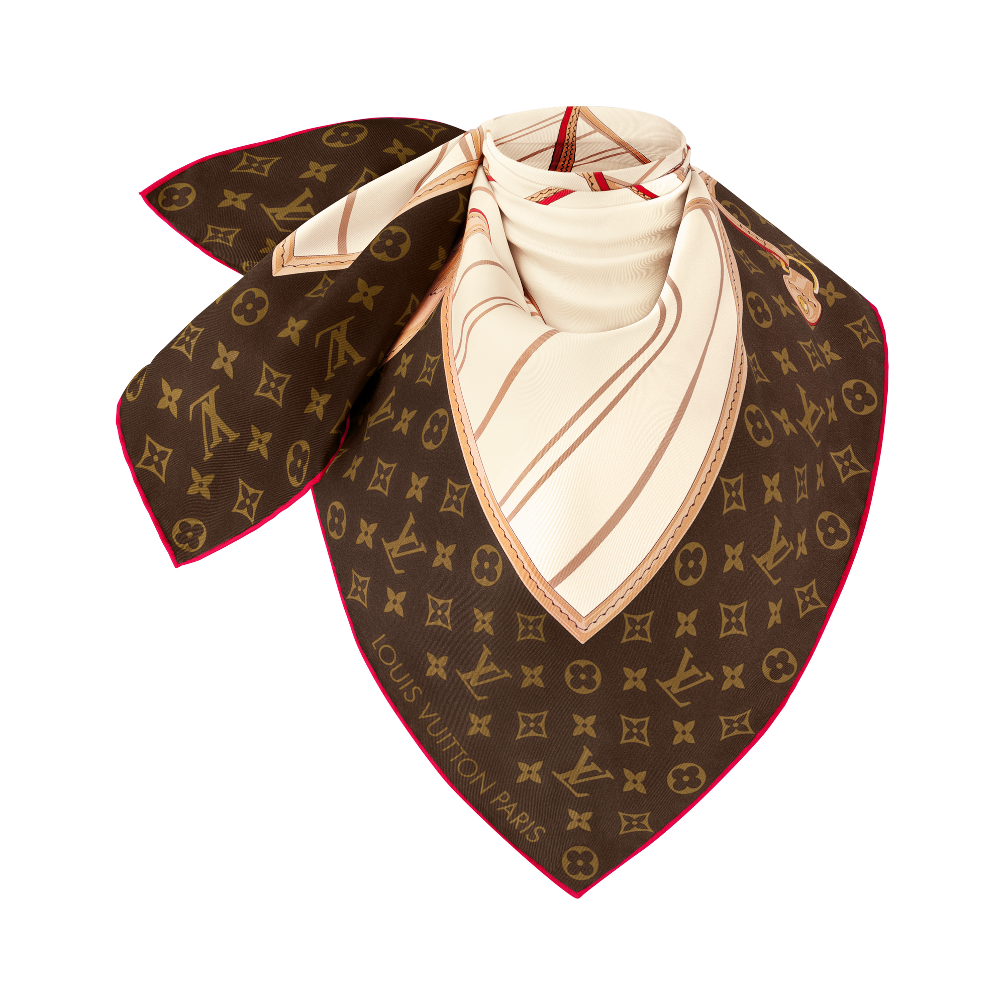 Foulard My Neverfull 90 S00 Donna Accessori Foulard in seta e Bandeaux | LOUIS VUITTON (Zoom prodotto)