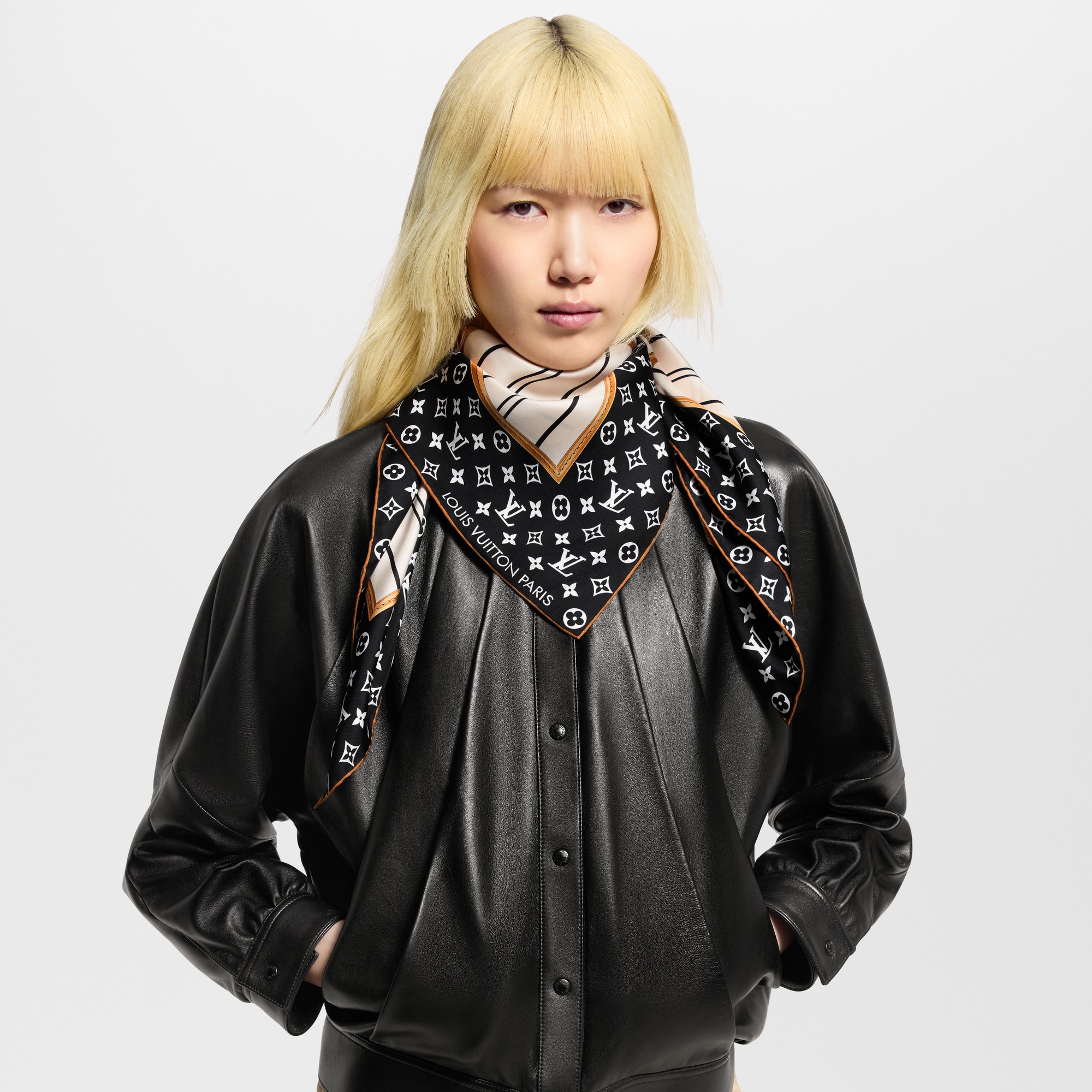 Foulard My Neverfull 90 S00 Donna Accessori Foulard in seta e Bandeaux | LOUIS VUITTON (Zoom prodotto)