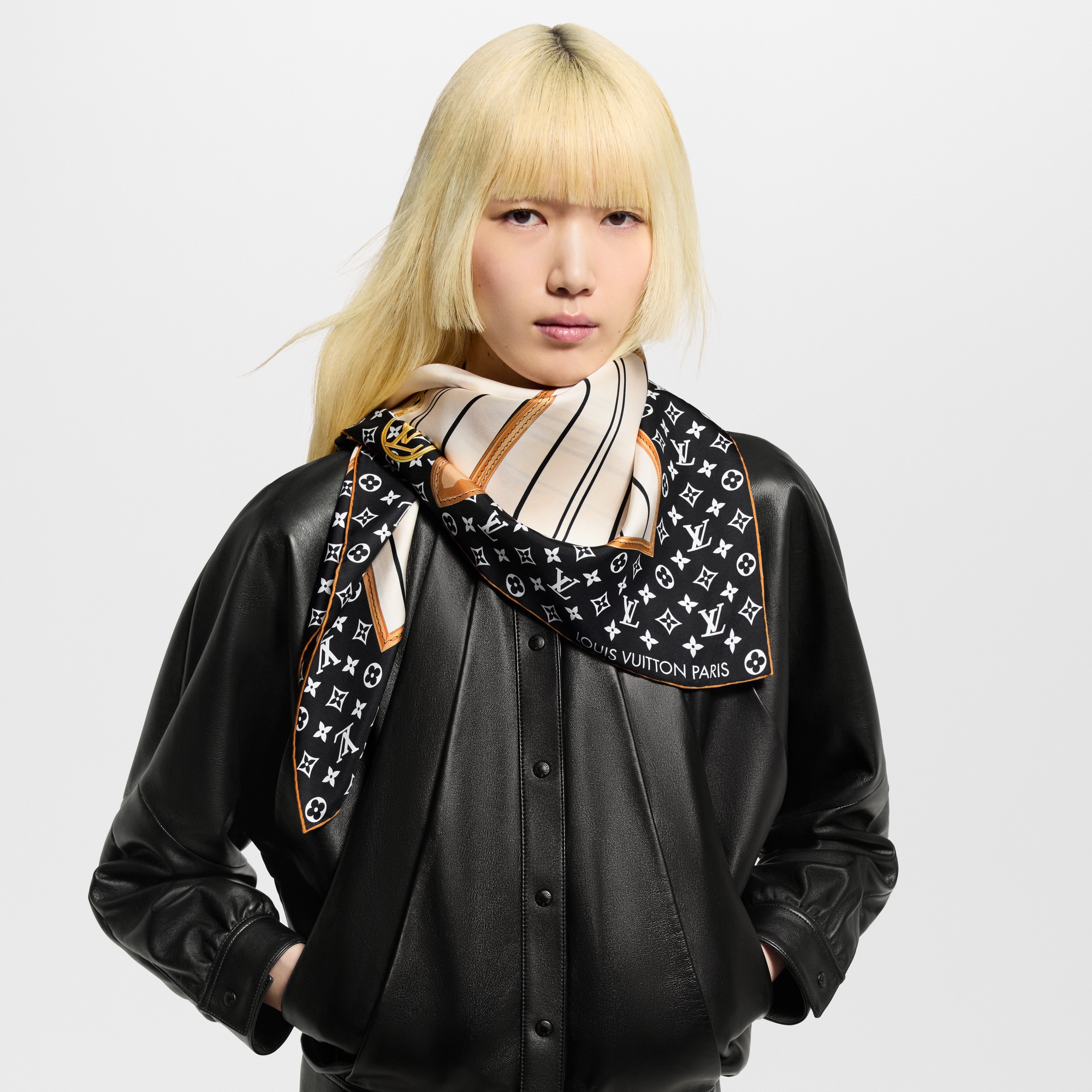 Foulard My Neverfull 90 S00 Donna Accessori Foulard in seta e Bandeaux | LOUIS VUITTON (Zoom prodotto)