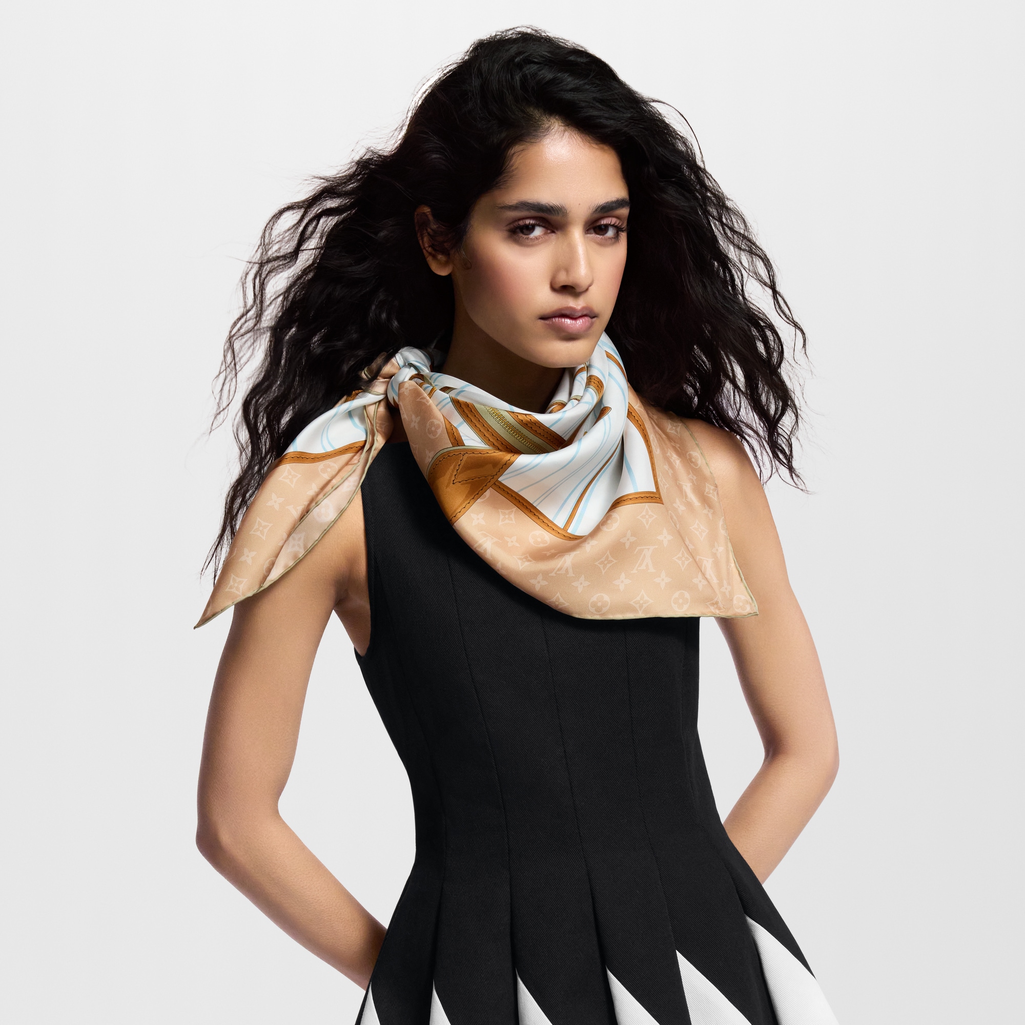 Foulard My Neverfull 90 S00 Donna Accessori Foulard in seta e Bandeaux | LOUIS VUITTON (Zoom prodotto)