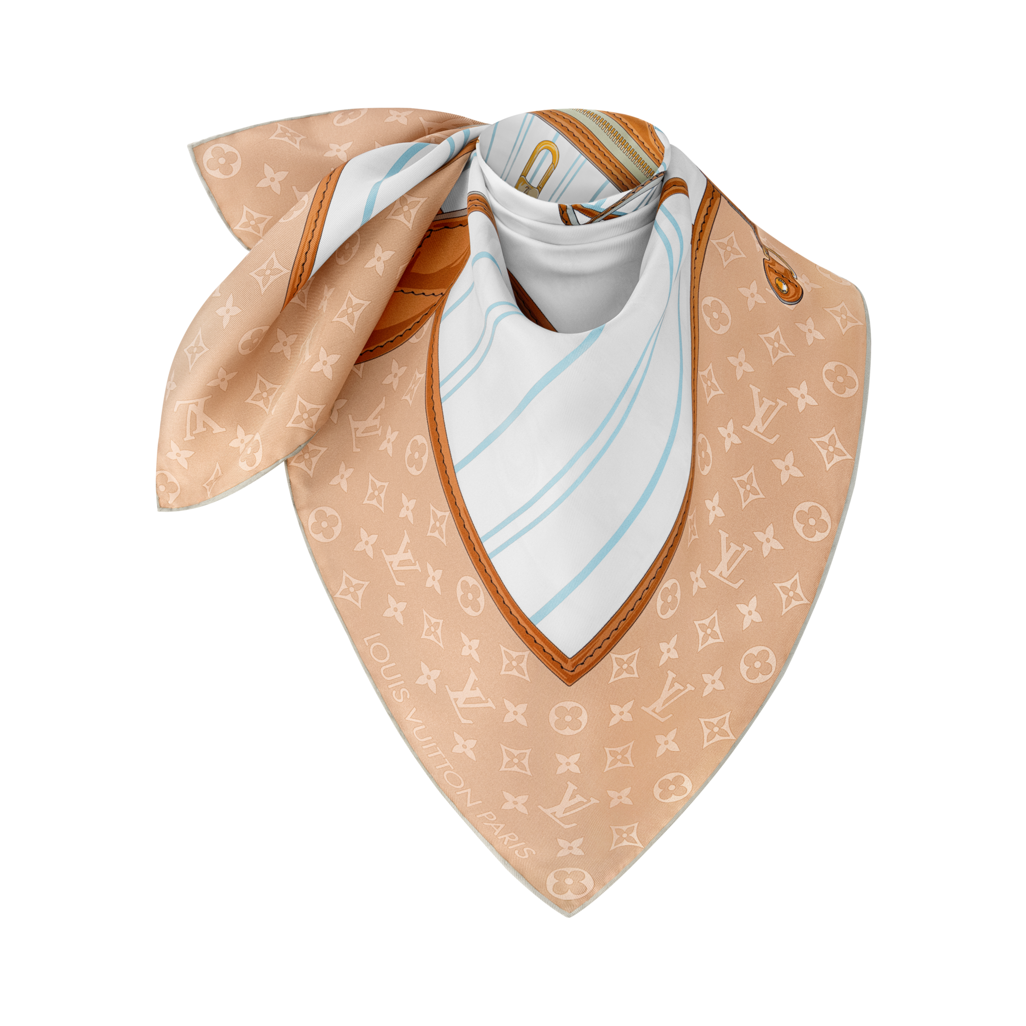 Foulard My Neverfull 90 S00 Donna Accessori Foulard in seta e Bandeaux | LOUIS VUITTON (Zoom prodotto)