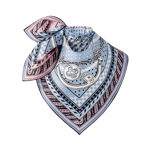 Foulard Ocean Bandana 90 S00 Donna Accessori Foulard in seta e Bandeaux | LOUIS VUITTON (Zoom prodotto)