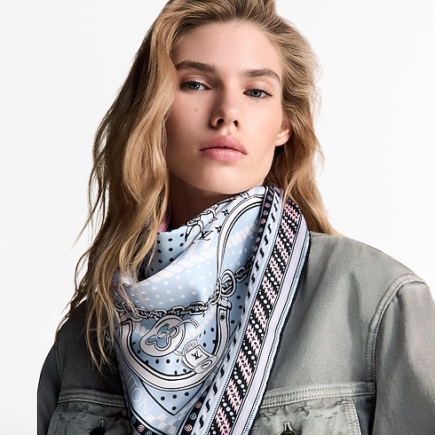 Foulard Ocean Bandana 90 S00 Donna Accessori Foulard in seta e Bandeaux | LOUIS VUITTON (Zoom prodotto)
