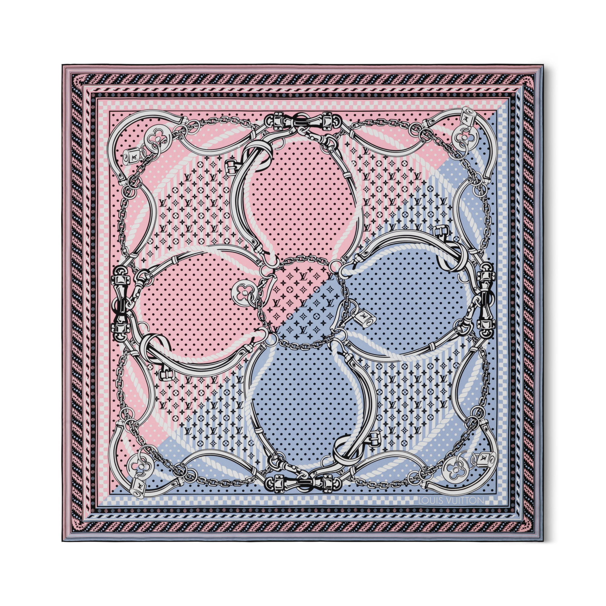 Foulard Ocean Bandana 90 S00 Donna Accessori Foulard in seta e Bandeaux | LOUIS VUITTON (Zoom prodotto)