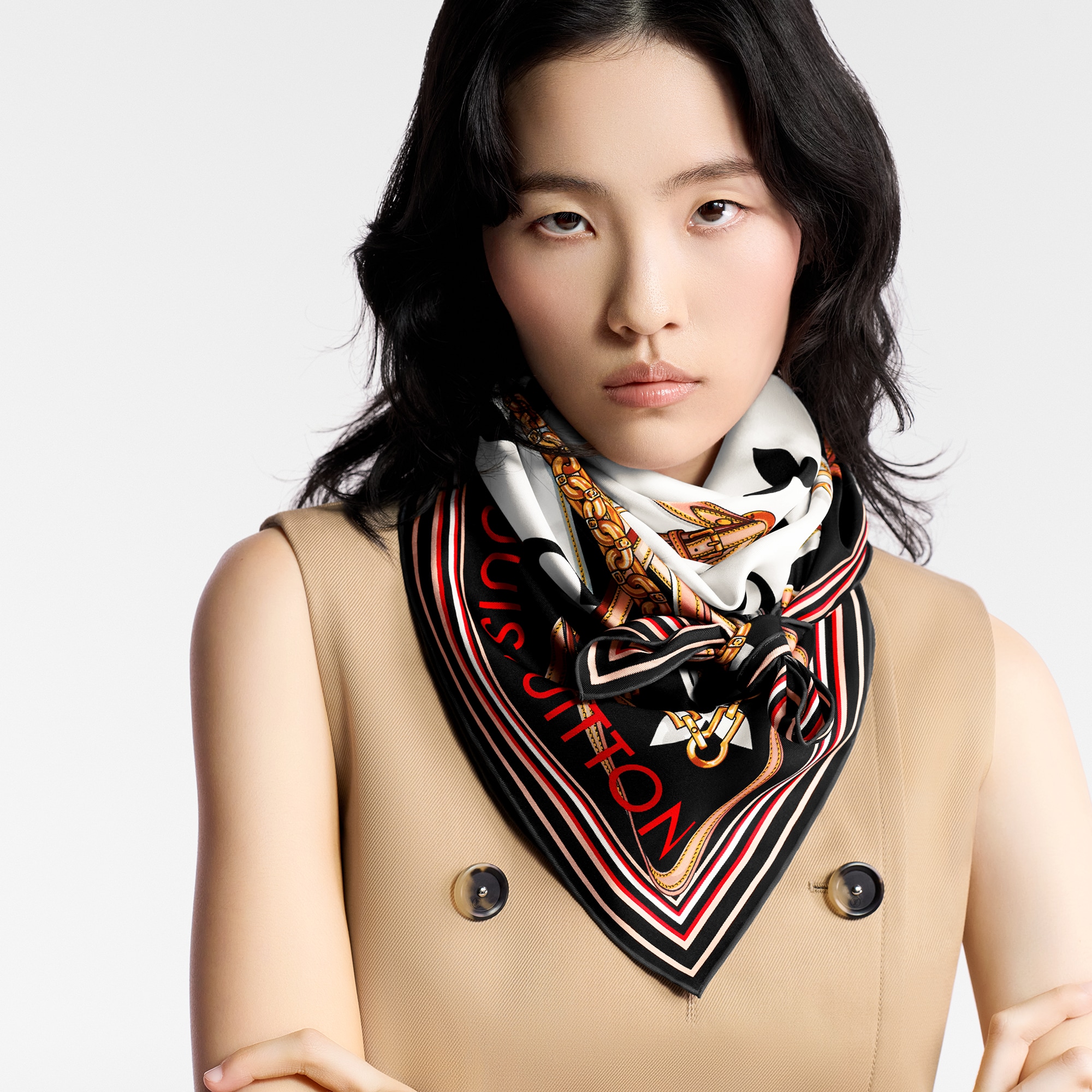 Foulard Ultimate Monogram 90 S00 Donna Accessori Novità | LOUIS VUITTON (Zoom prodotto)