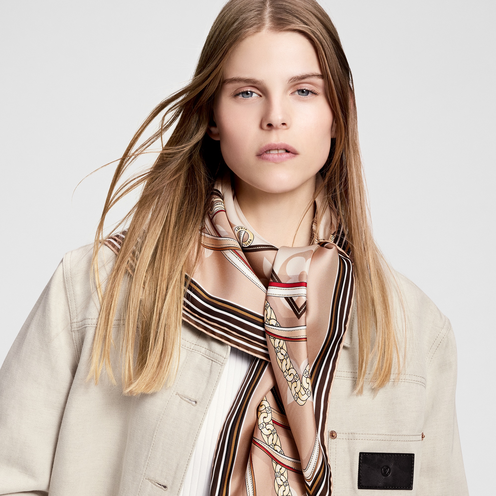 Foulard Ultimate Monogram 90 S00 Donna Accessori Novità | LOUIS VUITTON (Zoom prodotto)
